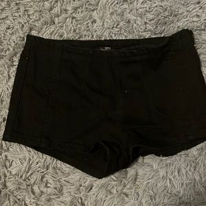 Bebe Addiction Black Shorts 28 Side Zip